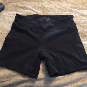 Athleta running shorts.